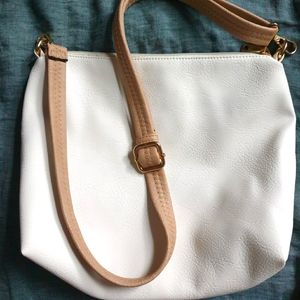 White crossbody bag